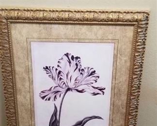 Framed Iris print 36 x 31