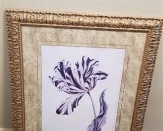 Framed Iris print 36 x 31