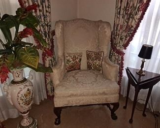 Vintage Wing Back by Baker