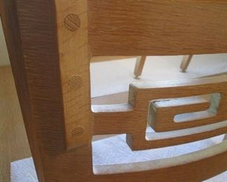 Dowel Detail on Chair Back