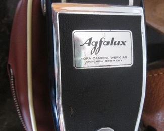 Agfalux Flash Unit with Case, Germany, 1950's. Goes with Balda