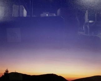 DAVID W. MARTIN Signed Vancouver Sunset Photograph
