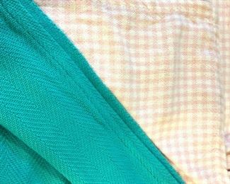 R. LAUREN Cotton Blankets, California King
