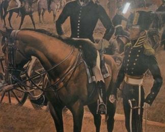 The American Soldier 1812 Lithograph
