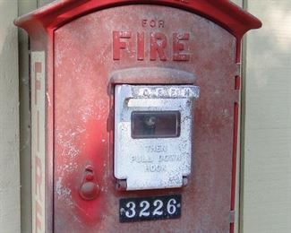 Gamewell Fire Station Call Box  $150