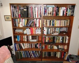 Two bookcases $50 each BOOKS!