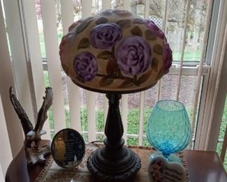 Tiffany Style lamp and décor 