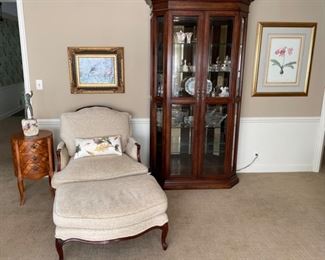 Bergere Chair, Ottoman, and more ... 
