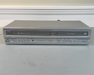 MAGNAVOX VHS / DVD COMBO | VHS player and DVD / CD player, with record function; model no. MSD804 [untested] 