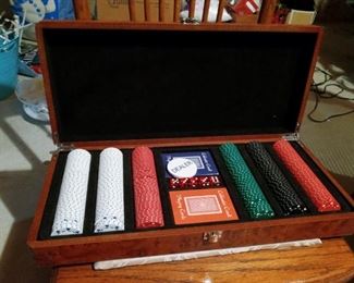 Poker set, SOLD