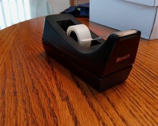 Scotch tape dispenser, $2