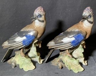 Pair Goebel W. Germany Bird Figurines
