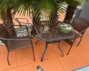 3 PIECE PATIO SET
