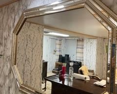 METAL FRAME WALL MIRROR