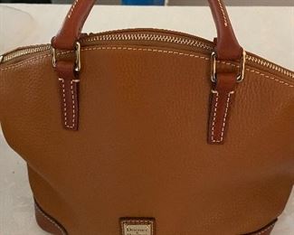 Dooney & Bourke tan satchel