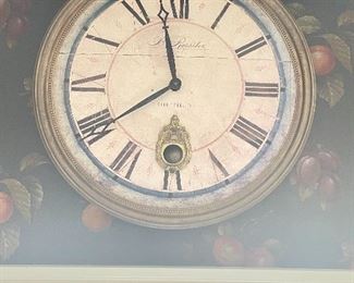12" wall clock