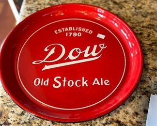 Dow Old stock ale tray