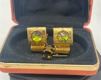 Cufflinks And Tie Tack