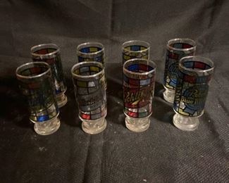Set Of 8 Beer Glasses