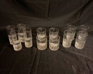 Set Of 12 Glasses