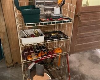 Tools, Hardware And Wire Shelf