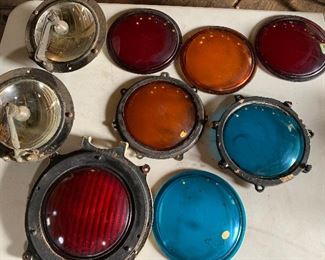 Corning Glass Railroad Traffic Lens