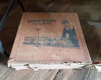 Ives Toys Train 3243 set box. Box only