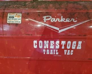 All metal Parker Conestoga Trail Vac. Yard and Leaf Vacuum