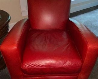 Bernhardt leather chair