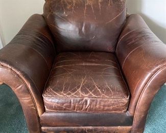 Bernhardt leather chair