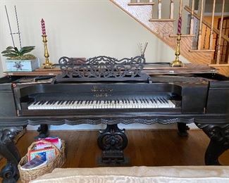 Mathushek Orchestral Grand Piano-Rosewood