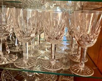 Waterford wine/claret glasses