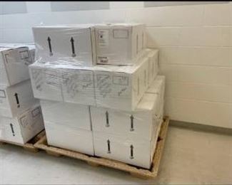 22 Boxes Of Lab Glassware