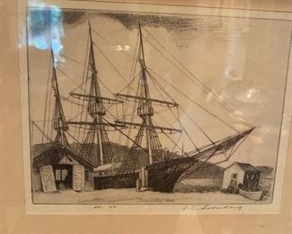 Y.E. Sodenberg Etching