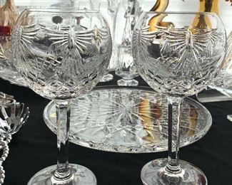 Waterford crystal Millennium goblets 