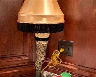 Christmas Story "Leg" lamp 
