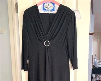 Evan-Picone size 10  black dress