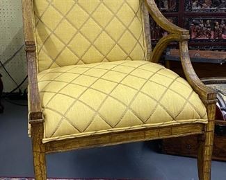 Vintage McKenzie Gallery French Style Arm Chair - $250