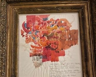 Vintage Alfred Klosowski, German Painter, 1975 - $150