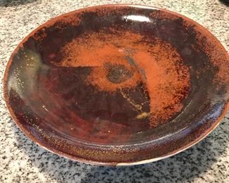 Vintage Japanese Pottery Plate - $35