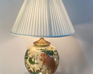 Asian Style Koi Fish Lamp - $400