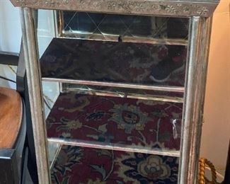 Tin Curio Cabinet - $150