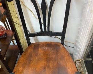 Set of 4 Wood Chairs - $150