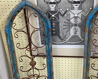 Pair of Architectural Windows - $75