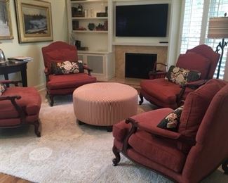 4 chairs-sold separately or in pairs- very comfortable