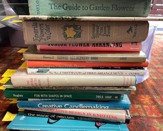 Vintage gardening books