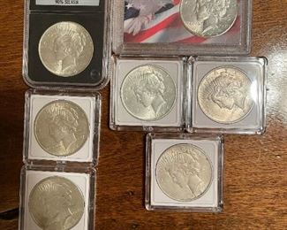 Silver Peace Dollars