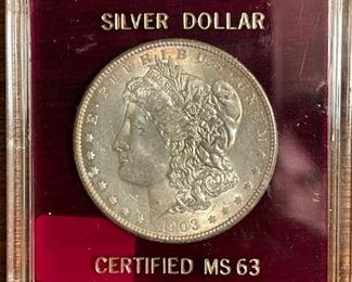 1903 O Morgan Silver Dollar
