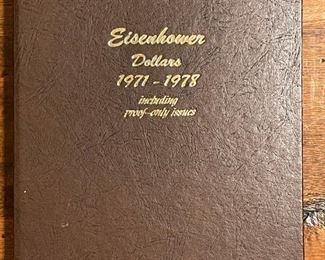 Eisenhower Proof Coin Album Book (Complete Set)