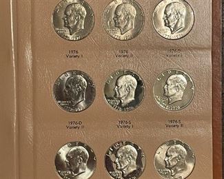 Eisenhower Proof Coin Album Book (Complete Set)